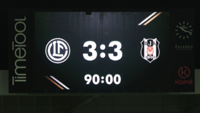 Beşiktaş işi rövanşa bıraktı: Lugano - Beşiktaş 3-3