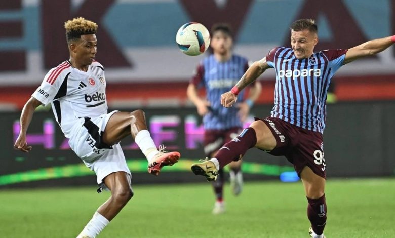 Trabzonspor: 1 - Beşiktaş: 1