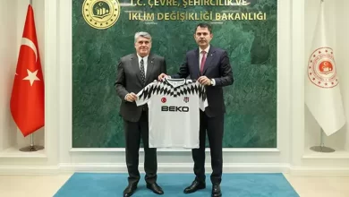 Çevre, Şehircilik ve İklim Değişikliği Bakanı Murat Kurum, Beşiktaş Kulübü’nün yeni başkanı Serdal Adalı ile bir araya geldi.